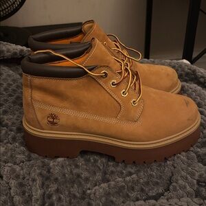 Timberland Light Brown Ankle Boots